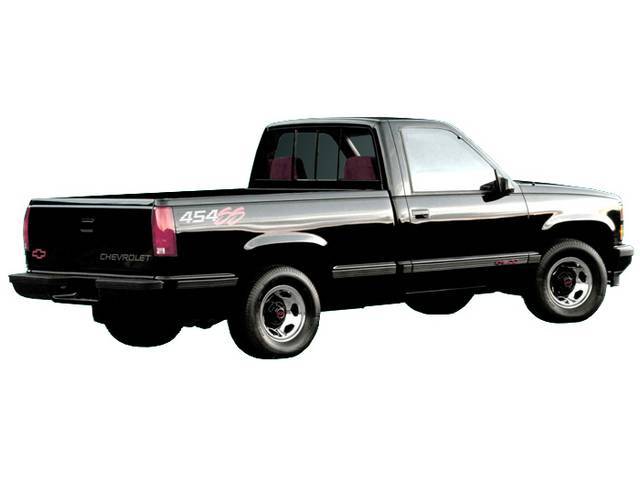 Bedside / Tail Gate Decal Kit, 454 SS