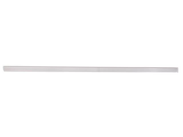 Tailgate Upper Molding, LH, Chrome, reproduction