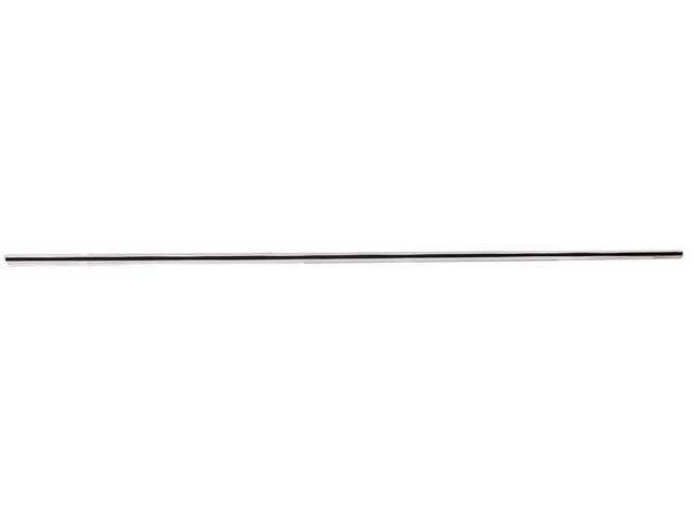 Tailgate Molding, upper / lower, incl clips, reproduction
