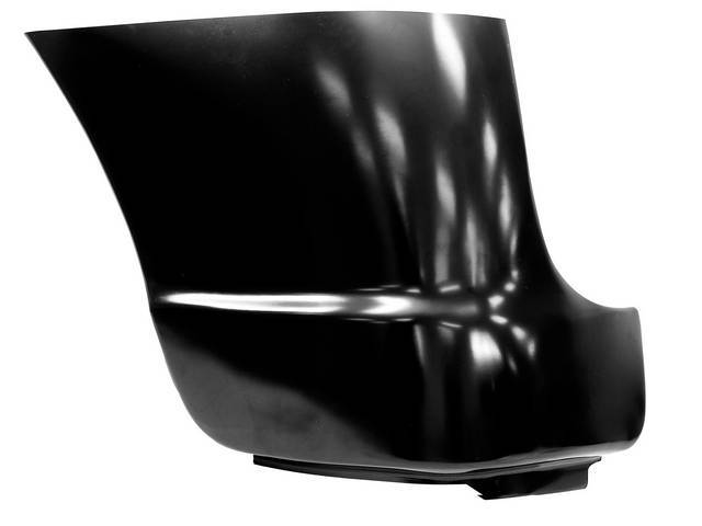 REPAIR PANEL, Front Fender, Rear Lower Section, RH, 27 1/4 inch length x 16 inch height, repro