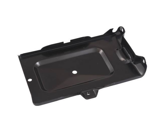 Battery Tray, fits main and auxiliary locations, EDP-coated reproduction