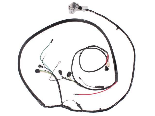 HARNESS, FRONT LIGHT, W/ FACTORY GAUGES, ALTPI, MODIFIED FOR DRIVER SIDE 1985 AND EARLIER *SI* SERIES INTERNAL REGULATOR ALTERNATOR
