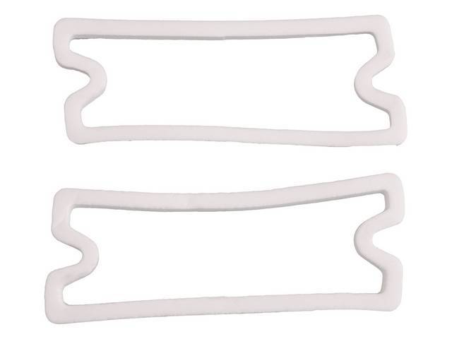 Parking Light Gasket, Lens To Housing, pair, reproduction