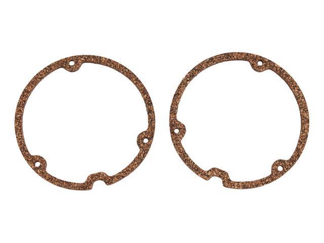 Tail Lamp Lens Gasket, pair, reproduction