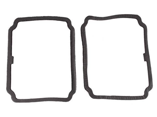 Tail Light Lens Gaskets, 2 -pieces, reproduction for (73-87)