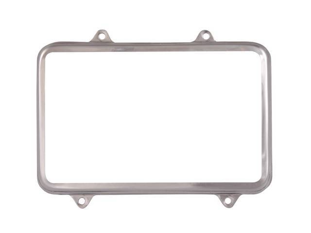 Head Light Retaining Ring, Rectangular Style, good reproduction