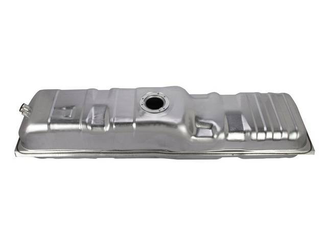 TANK, Fuel, 20 Gallon, w/ pan in tank, 56 Inch X 14 Inch X 11 Inch size, incl lock ring and gasket, Excellent Quality Reproduction