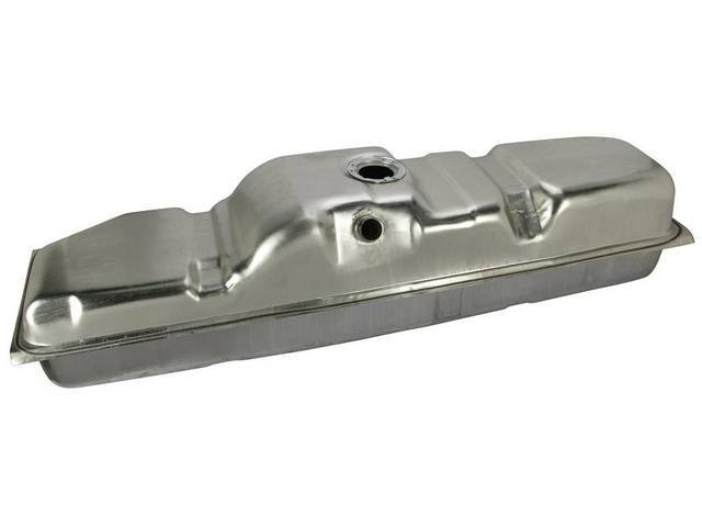 TANK, Fuel, 34 Gallon, w/ pan in tank, 62 Inch X 17 Inch X 14 1/4 Inch size, incl lock ring and gasket, Excellent Quality Reproduction