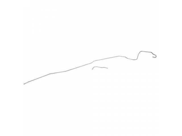 Fuel Tank to Fuel Pump Line, 3/8 Inch O.D., stainless steel, reproduction