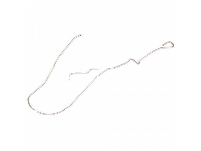 Fuel Tank to Fuel Pump Line, 2-pc Stainless Steel