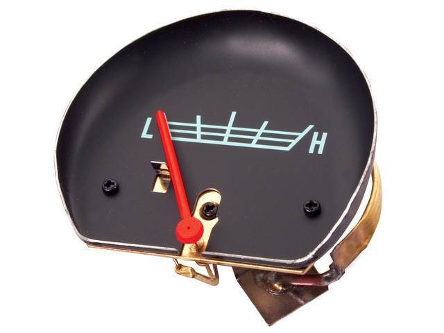 Oil Pressure Gauge, Factory Style L-H, reproduction