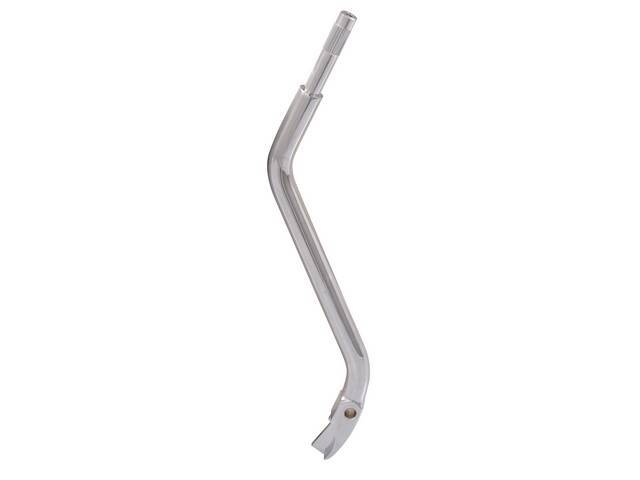 LEVER, Shifter, Column, chrome finish, short shaft (allows for smaller diameter steering wheel), repro