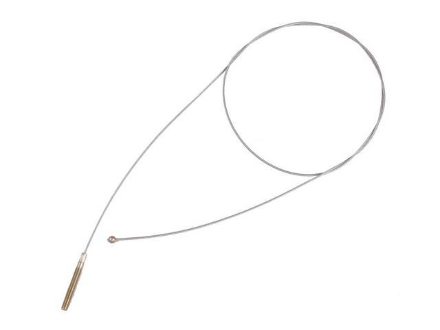 Parking Brake Cable, Front, reproduction