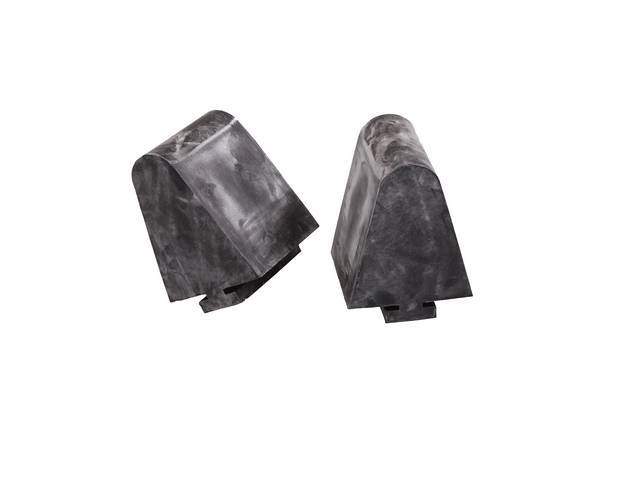 Rear Axle to Frame Bumper, Pair, reproduction
