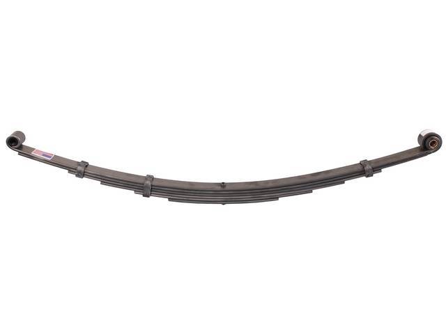LEAF SPRING, FRONT, CORRECT DESIGN, MULTI 6 LEAF, 304 LBS RATE, 304 LOAD