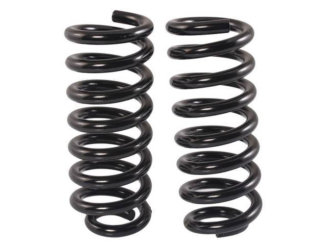 Coil Spring Set, Front,721 LBS Rate, OE Correct reproduction