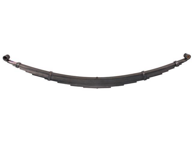 LEAF SPRING, REAR, CORRECT DESIGN, MULTI 10 LEAF, 250 LBS RATE, 1,265 LOAD, HD