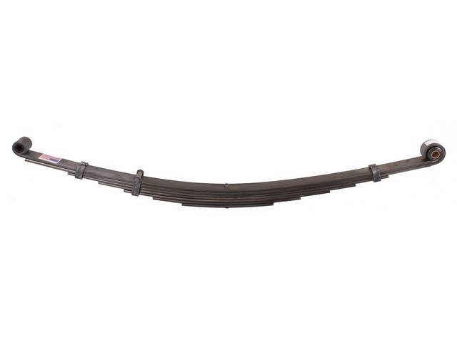 Leaf spring, front, correct design, multi 7 leaf, 950 lbs rate, 410 load