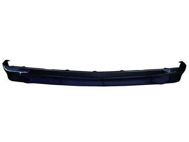 Front Valance Panel, smooth, black, custom
