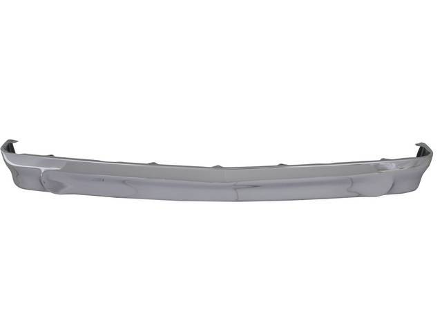 Front Valance Panel, smooth, chrome, custom