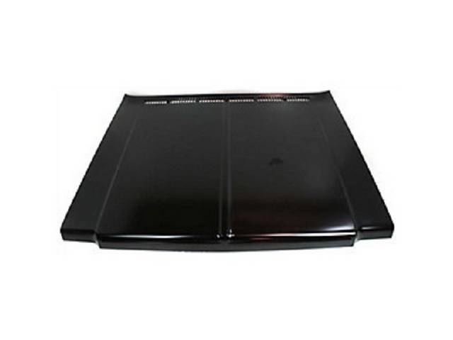 Standard Flat Hood, EDP-coated steel, repro (73-80)