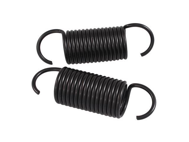 Hood Hinge Spring Set, reproduction