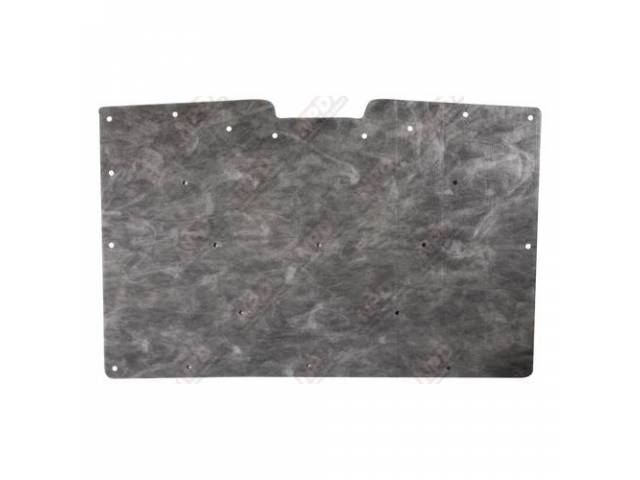 Hood Insulation Pad, 1-piece design