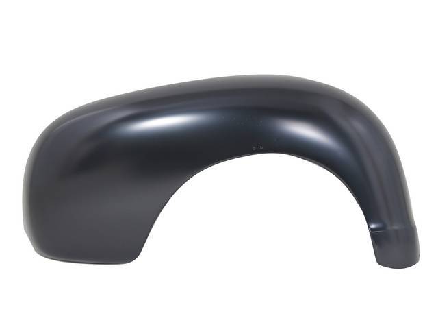Rear Bedside Fender, RH / Passenger Side, EDP-coated steel reproduction
