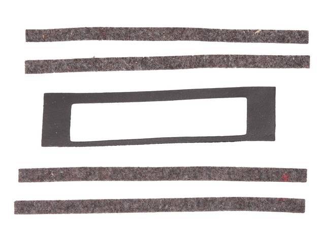 Dash Air Outlet Gasket Set, reproduction