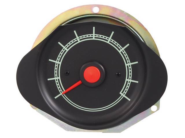 Tachometer Gauge, 5000 rpm, reproduction