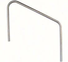 KDI Paragon Stair Mounted 2-Bend 60″ Hand Rail – 1.90″ x .065″ – 34102