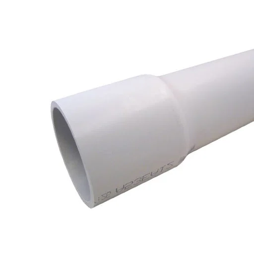 Lasco 2X20 Bell End 2″x20′ SCH40 PVC Pipe (AAA-56-4166) – 47645