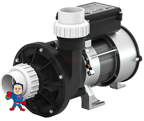 Lifesmart Hot Tub Pump 1431501-03 | 1.0HP 115V 48FR LX WBC | Watkins 3536 | 1-1/2″ Ports