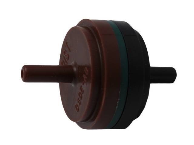 Valve Assy, Distributor Vacuum Control, Black And Brown, W/ Id Codes *D3de-Ab*, D3dz-12a091-B