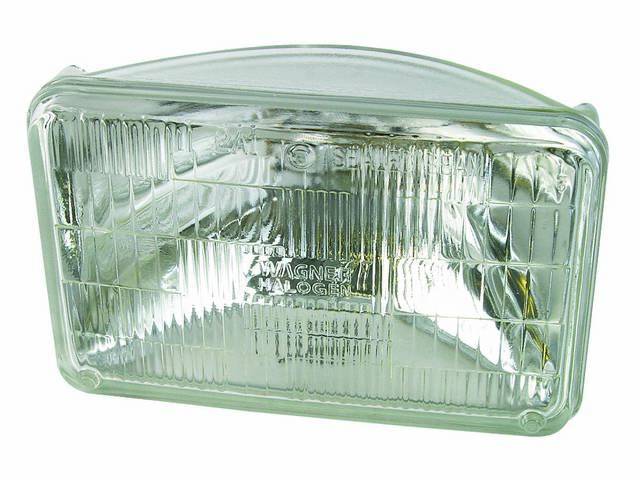 Wagner Rectangular Headlight Bulb (Low Beam)