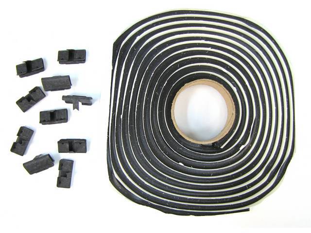 Mounting And Seal Kit, Rear Tail Light Lens To Housing, Does Both Side, (10) Incl Clips And Sealer, Repro