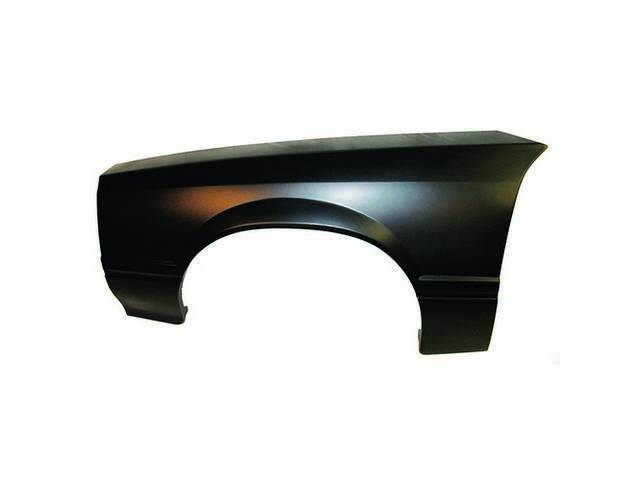 1979-1990 Mustang LH Driver Side Front Fender Without Molding Holes