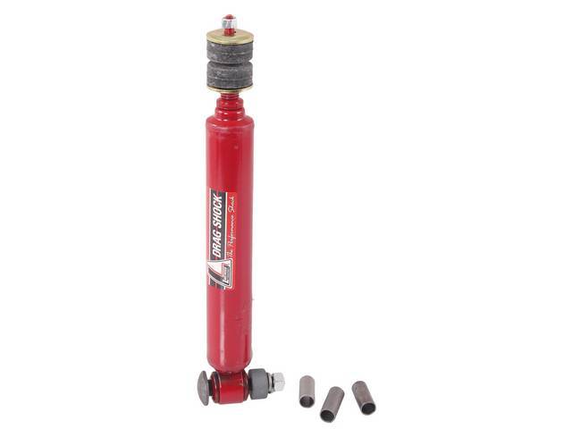 Shock, Rear, Lakewood, 50/50, Drag Race Style, Twin