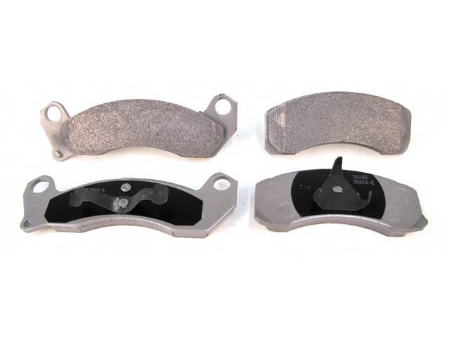 Replacement Style Semi Metallic Front Disc Brake Pads for (87-93) 5.0L, Excl Cobra