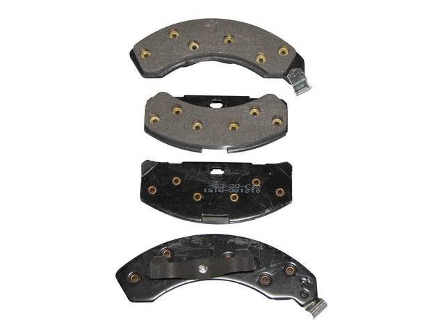 Replacement Style Semi Metallic Front Disc Brake Pads for (79-81)