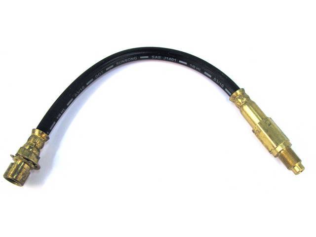 Mustang Front Brake Hose RH or LH for (85-93) 2.3L