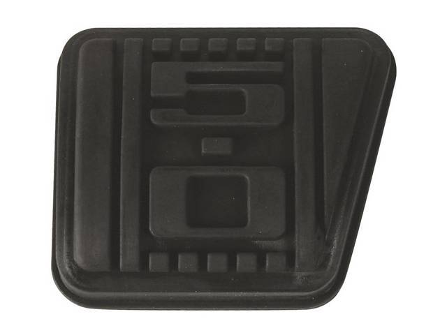 Pad, Brake Pedal, Repro, W/ *5.0* Logo In Center Of Pad