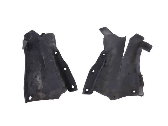 Seal Assys, Quarter Lock Pillar, Pair, Incl Lh And Rh Side, Repro, Designed To Fit Better Then Original Units E3zz-7628182-A, E3zz-7628183-A