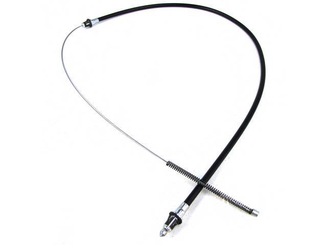 Parking Brake Cable for (83-92) w/ rear drum brakes, excl SVO