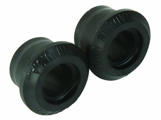 Stock Rubber Replacement Style Steering Rack Insulators for (84-04) All From 10/84, 2 pair reqd