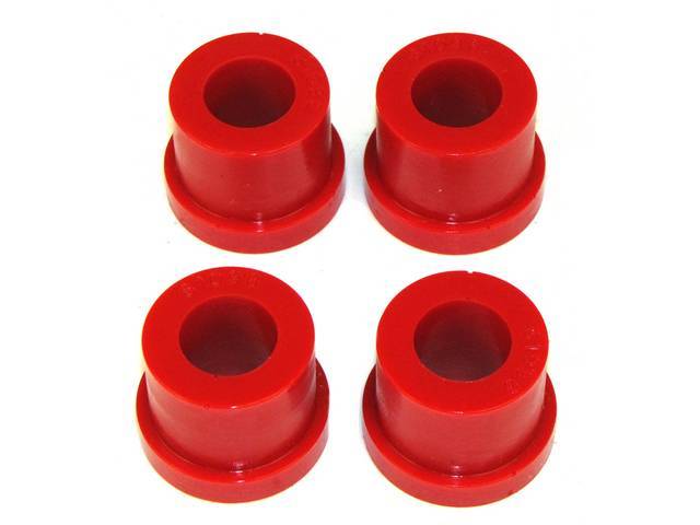 Prothane Red Steering Rack Insulators for (84-04) All From 10/84 w/ 2 Piece Design Bushing