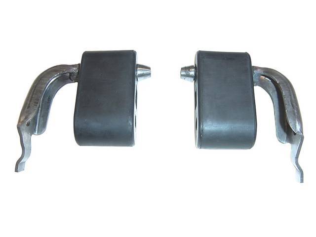 Bracket And Insulator Kit, Tailpipe, Pypes Performance, Stainless Steel, Incl Lh And Rh Hangers W/ Correct Style Insulators, Oe Style And Design,