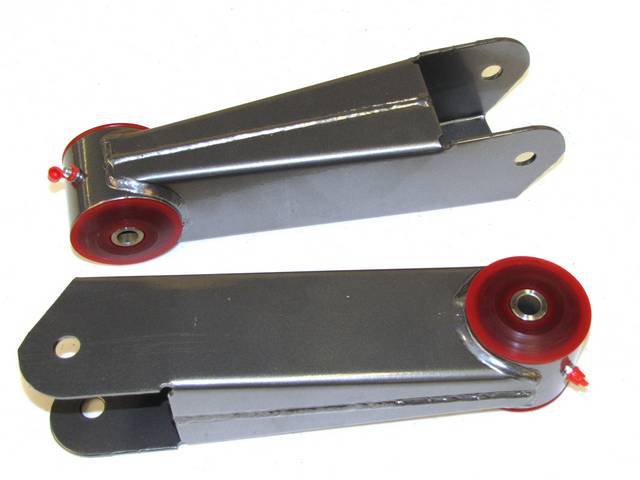 Control Arm Kit, Rear Upper, Powder Coated, Bbk Performance, Incl Polyurethane Bushings, Greaseable Zerk Fittings, Repro