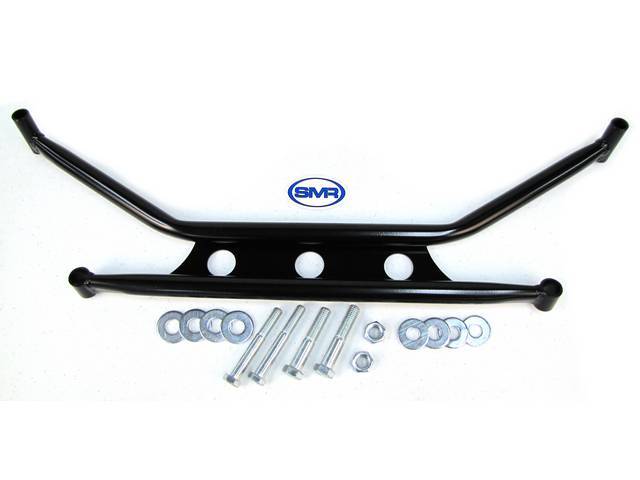 Chassis Brace, Front Crossmember, 4 Point Style,Mounts In Factory Mounting Locations, Designed To Tie The Front Crossmember Together