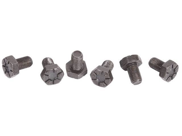Bolt Kit, Flywheel To Crankshaft, Incl (6), 7/16 Inch -20 X 3/4 Inch, Repro, D2az-6379-B